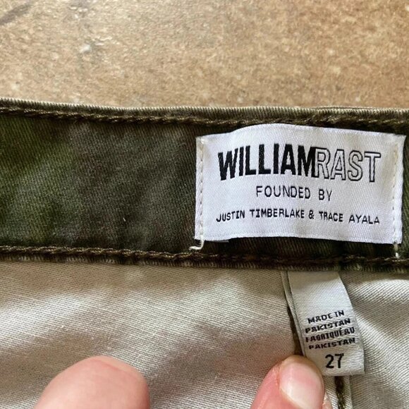 William Rast Jane Skinny Camo Cargo Pants Jeans Size 27 x 30 - Picture 10 of 11